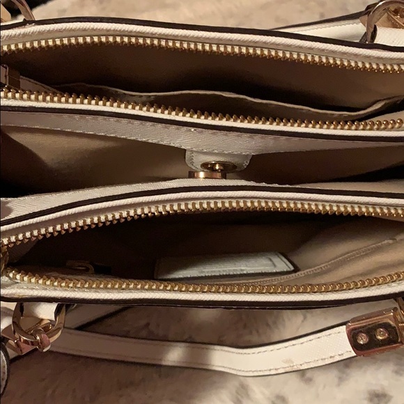 White Coach Handbag - Picture 2 of 3